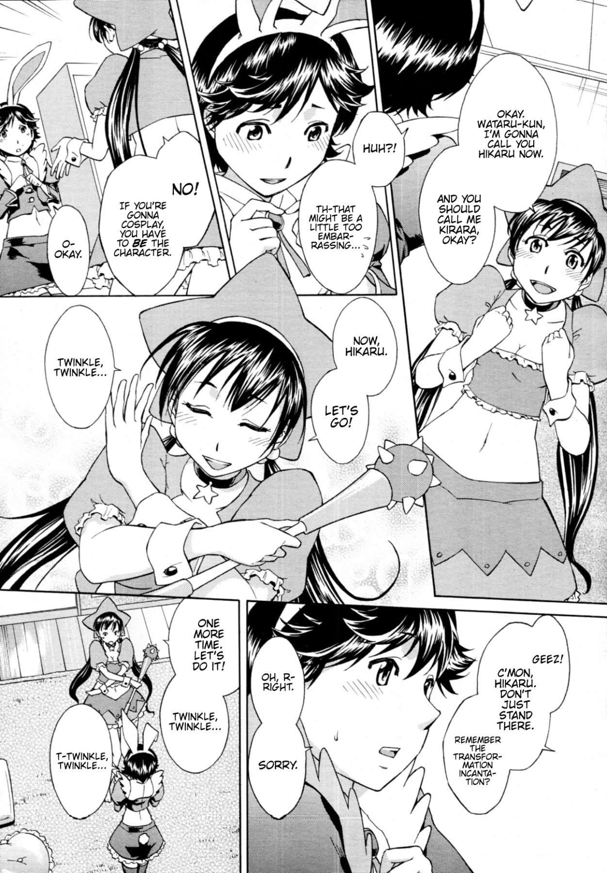 Hentai Manga Comic-I'll Go As a Magical Girl-Read-11